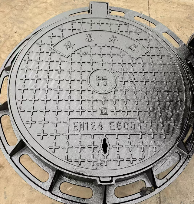 同江球墨铸铁五防井盖展示